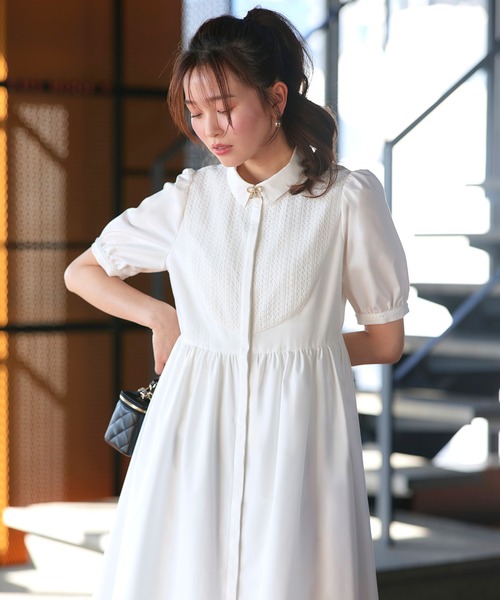 RUIRUE BOUTIQUE（ルイルエブティック） シャツワンピース 洗える