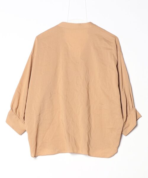 「Unaca」 7分袖ブラウス 38 ベージュ レディース_画像2