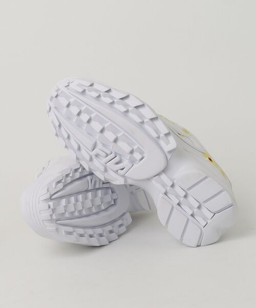 「FILA」 ローカットスニーカー 25.0cm ホワイト レディース_画像3