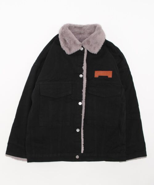 「MAISON DE THERESE」 デニムジャケット L ブルー レディース_画像5