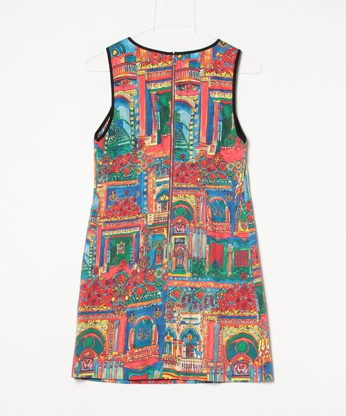 「Alice+Olivia」 ノースリーブワンピース - レッド レディース_画像2