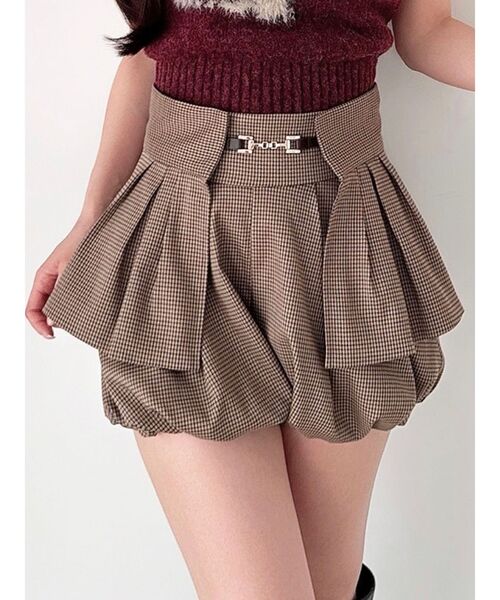 RESEXXY（リゼクシー） パンツ コルセットレイヤードショートパンツ