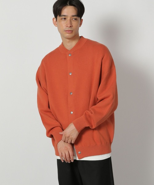 「LAKOLE」 ニットカーディガン MEDIUM ブラック メンズ_画像6