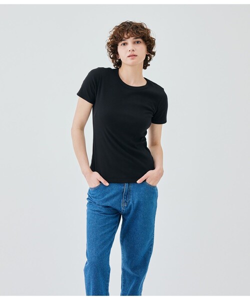 「PETIT BATEAU」 半袖Tシャツ SMALL ホワイト レディース_画像4