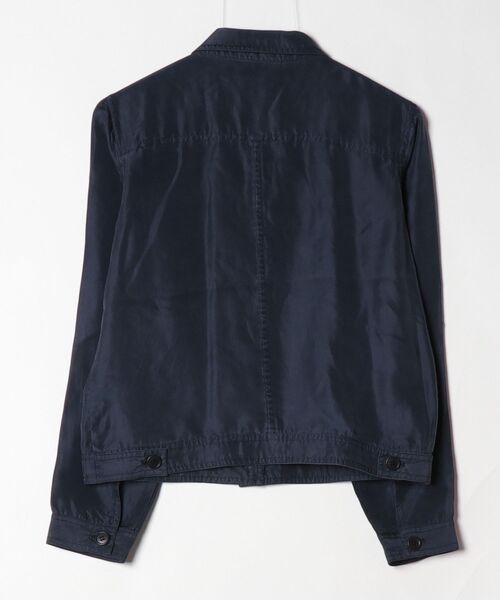 「KATHARINE HAMNETT」 長袖シャツ M ネイビー レディース_画像2