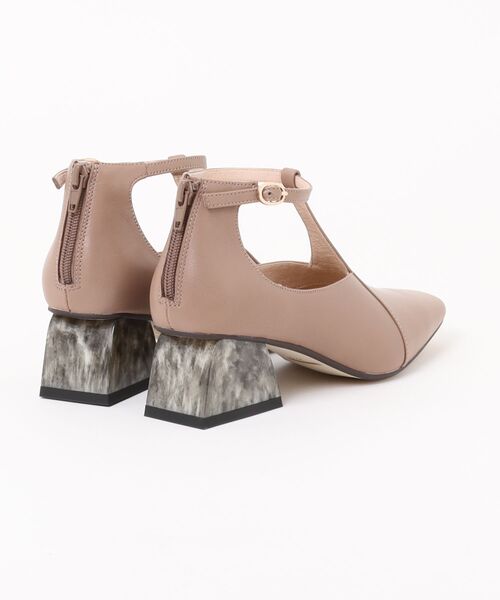 「cava cava」 シューズ 23cm グレイッシュベージュ レディース_画像2