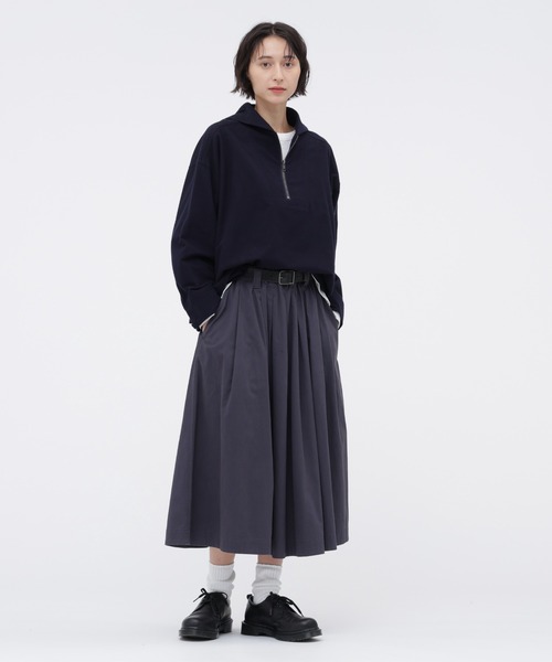 【新品】MHL, スカートsize I MHL.（エムエイチエル） スカート FINE COTTON CHINO TWILL : ZOZOTOWN