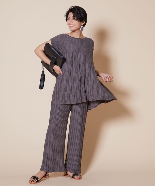 ュニック パンツ ランダムワッシャー リラックスパンツ ZOZOTOWN PayPayモール店 - 通販 - PayPayモール スのある