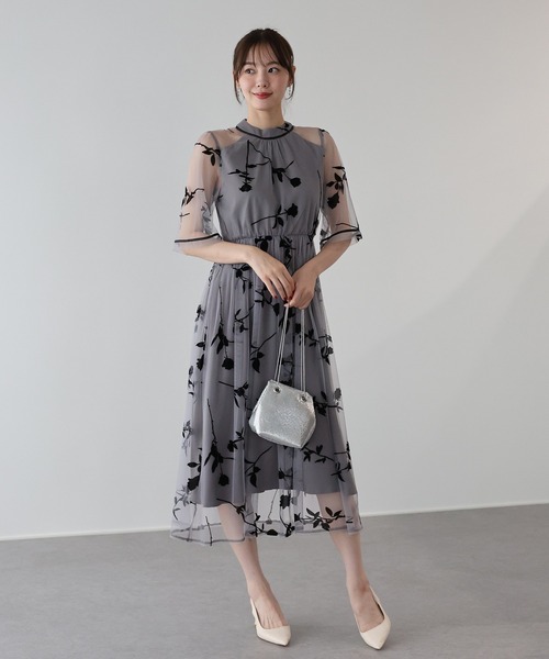 BLUEEAST（ブルーイースト） ドレス 「新色追加」バックリボンレース