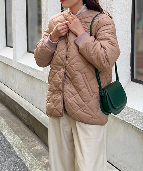 Isn't She？（イズントシー） コート アウター キルティングジャケット