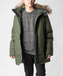 【新品】PYRENEX ピレネックス　ダウン　ファー　カーキ PYRENEX＞Grenoble ファー付きダウンジャケット｜ダウン/中綿