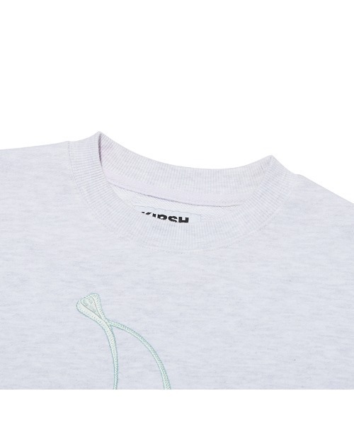 トレーナー スウェット KIRSH BIG CHERRY HOLOGRAM CROP SWEATSHIRT/キルシービッグチェリーホログラムクロップス トレーナー スウェット KIRSH BIG CHERRY HOLOGRAM CROP