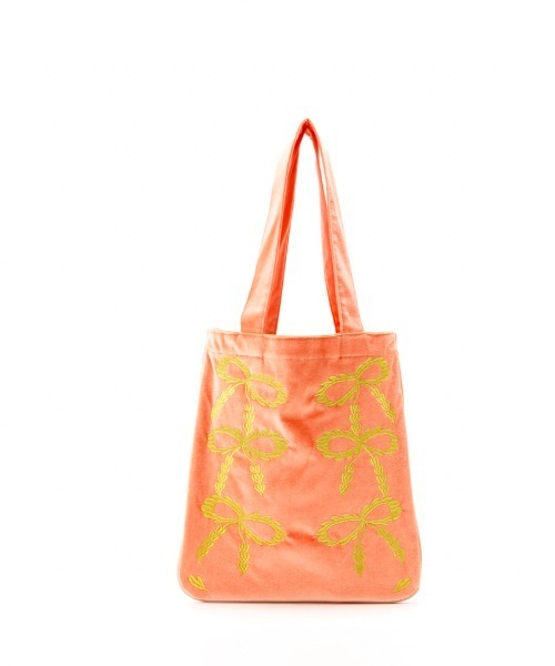 Casselini（キャセリーニ） トートバッグ スカラップエンブロイダリー