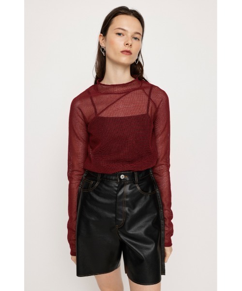 tシャツ メッシュドッキングロングTシャツ レディース CPCM tシャツ メッシュロンT レディース メンズ : ZOZOTOWN