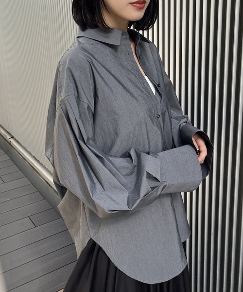 ブラウス シャツ ESTNATION / コットンビッグサイズシャツ レディース シャツ・ブラウス / WOMENS 商品一覧｜ESTNATION ONLINE STORE
