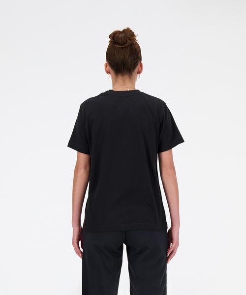 New Balance tシャツ Sport Essentials Stacked Logo ショート