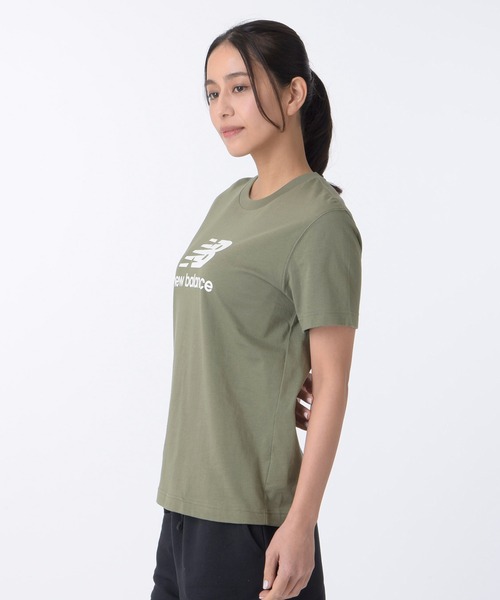 New Balance★WOMEN Essential Basic T-shirt★夏を涼しく Amazon.com: New Balance Women's Sport Essentials Jersey T