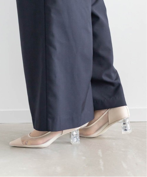 RANDA パンプス ジュエルヒールシアーパンプス : ZOZOTOWN Yahoo