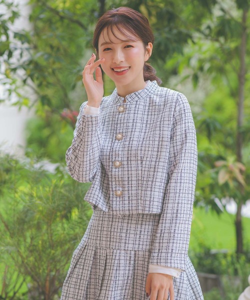お出かけにぴったり❤️セットアップスーツ　フェミニン　花柄　春夏対応 148136-1.jpg