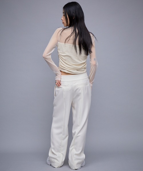 新品Things that Matter ナイロン&スウェットパンツ ベージュ 新品Things that Matter ナイロン&スウェットパンツ ベージュ