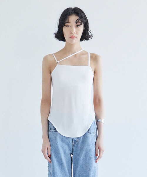 sayosquare cup camisole キャミソール PUBLIC TOKYO キャミソール hazy サイドホールキャミソール