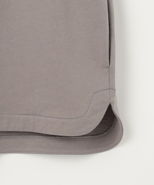 tシャツ 「SLOW/一部店舗限定」コンパクトインレー フレンチスリーブ フーディー レディース 23区｜【SLOW/一部店舗限定】コンパクトインレー フレンチ