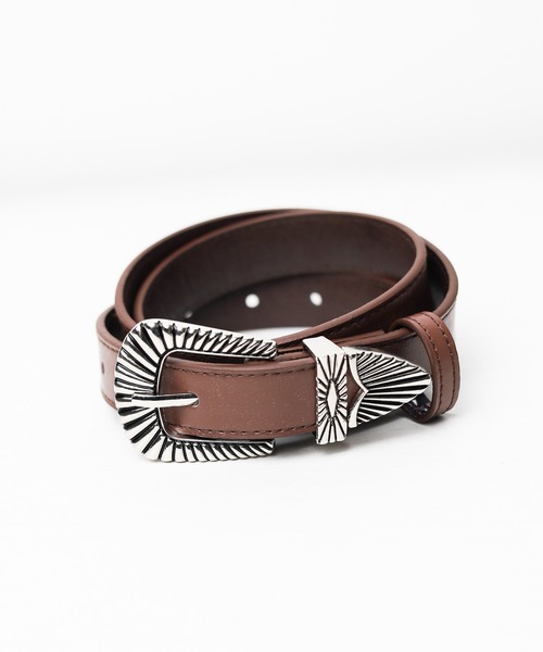 s*4様 スタッズナローベルトウエスタンバックル♾️23mm115cm33 in f7f3ffc25f6e20f18cb73d693718b5