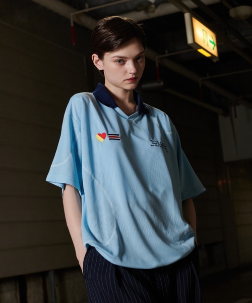 チャルシー ユニフォーム ゲームTシャツ セール】ゲームシャツ ユニフォームTシャツ 半袖 オーバーサイズ