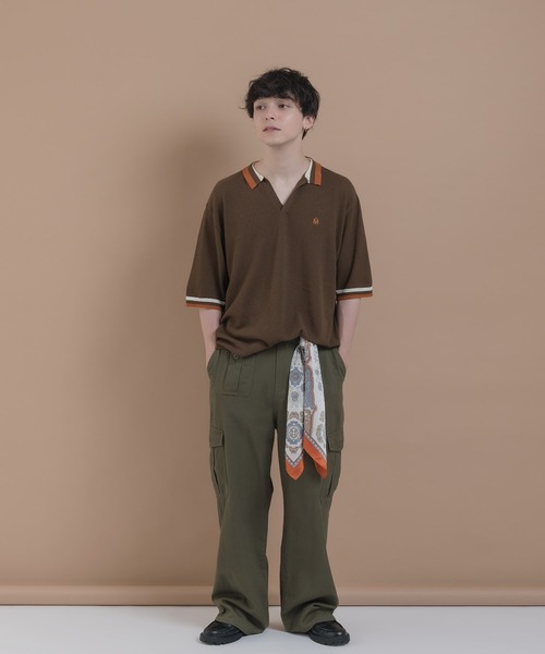 tシャツ ラインスキッパーニット レディース メンズ MUHET tシャツ ラインスキッパーニット レディース メンズ