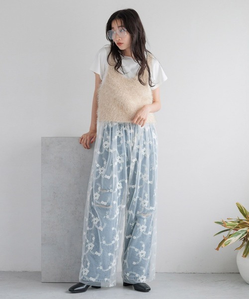 LOWRYS FARM（ローリーズファーム） パンツ アソートレイヤードパンツ