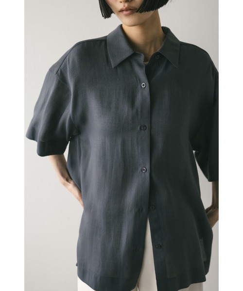 STYLEMIXER ブラウス シャツ シアーボクシーシャツ レディース