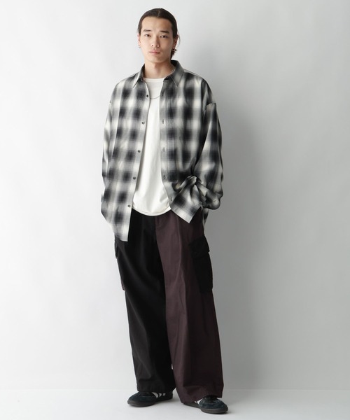 あ*様 FINAL  異素材切替 カーゴパンツ メンズ ファイナルホーム FINAL HOME 異素材切替 カーゴパンツ メンズ ファイナルホーム y2k