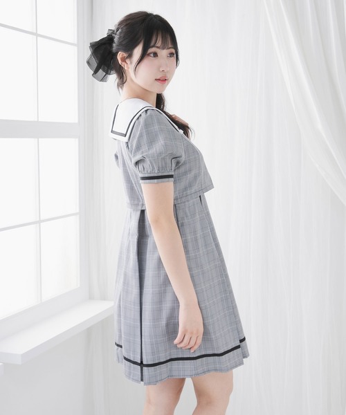 DearMyLoveRose（ディアマイラブローズ） ワンピース 夏 半袖 スクエア