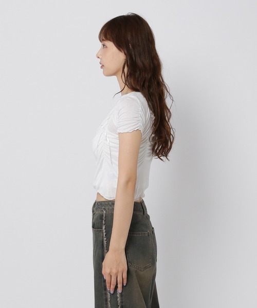 tシャツ DEARSTALKER／シルキーシャーリングＴ レディース DEARSTALKER tシャツ DEARSTALKER／シルキーシャーリングT