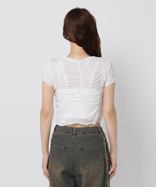 tシャツ DEARSTALKER／シルキーシャーリングＴ レディース DEARSTALKER tシャツ DEARSTALKER／シルキーシャーリングT