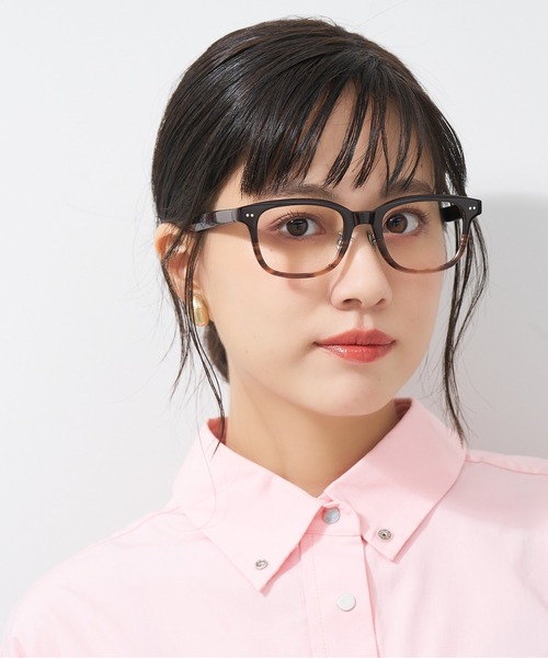 伊達メガネ メガネ 眼鏡 ウェリントン型 メガネ｜軽量｜チタンパッド｜伊達メガネ｜ビジネス｜ユニセックス｜Zoff｜UNITED ARROWS メンズ | UNITED ARROWS | 18