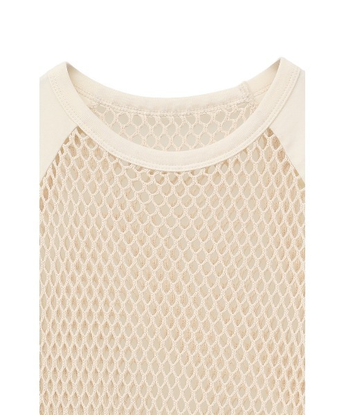 MANOF tシャツ MANOF/マノフ/MESH RAGLAN CUT TOPS レディース