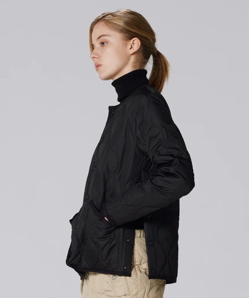 ☆うにゃ‼️新品未使用☆タイオン☆MILITARY DOWN CAPE☆黒☆ TAION（タイオン） ダウンコート ダウンジャケット TAION MILITARY