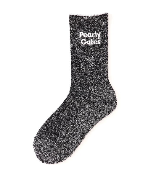 PEARLY GATES（パーリーゲイツ） 靴下 「PEARLY GATES」グリッター