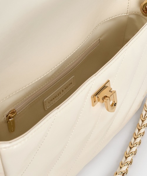 CHARLES ＆ KEITH ショルダーバッグ バッグ Fawn フォーン