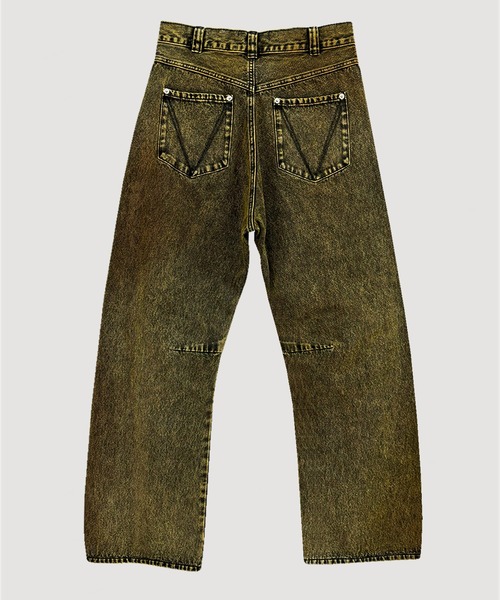 viavanda デニムパンツ SPIRAL DENIM PANTS（デニムパンツ）｜VIAVANDA（ヴィアヴァンダ