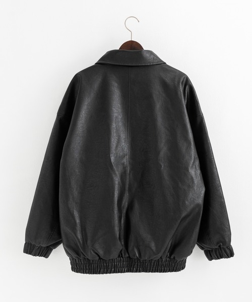 Rocky Monroe ブルゾン アウター オーバーサイズ PUレザー