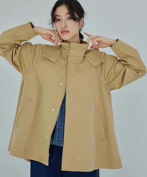 THE SHOP TK ブルゾン アウター 「後ろタック」マウンテンパーカ