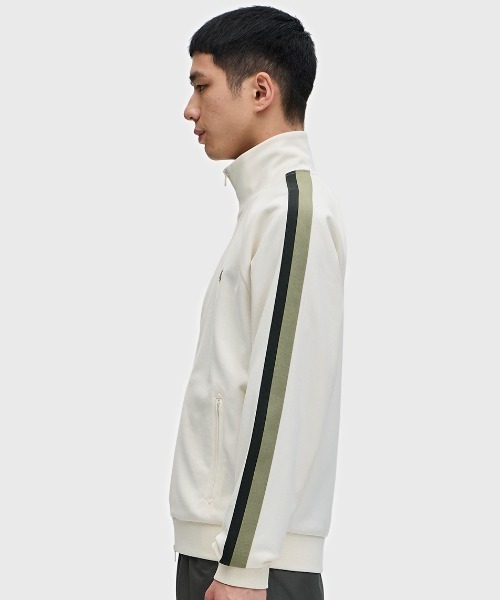 90s FRED PERRY Track Jacket トラックジャケット 白 FRED PERRY ジャージ Two Colour Tape Track Jacket／ツーカラー