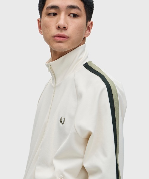 ◼️【Fred Perry】 ジャケット&ジャージ2点セット FRED PERRY ジャージ Two Colour Tape Track Jacket／ツーカラー