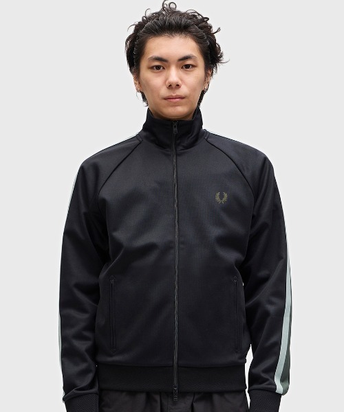 FRED PERRY ジャージ Two Colour Tape Track Jacket／ツーカラー