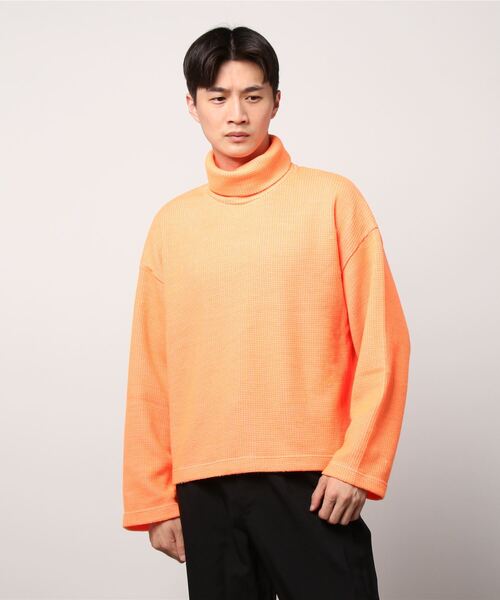 JieDa（ジエダ） タートルネックニット 2 ブラック メンズ : ZOZOTOWN