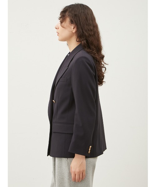 Mila Owen ダブルブレストジャケット Mila Owen｜金釦ダブルブレストブレザー | Rakuten Fashion(楽天