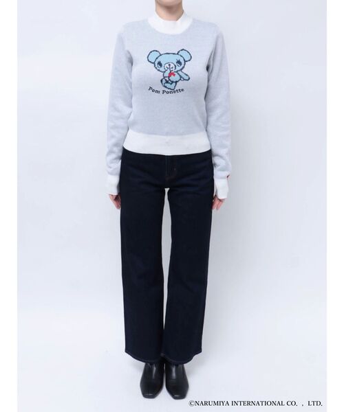 MERCURYDUO ニット セーター 「ポンポネットジュニアコラボ