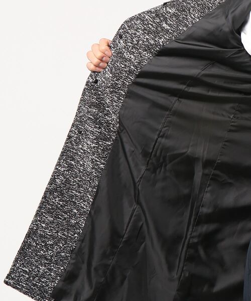 シェラック コート グレー メンズ 牛革使用 SHELLAC（シェラック） チェスターコート LARGE グレー メンズ